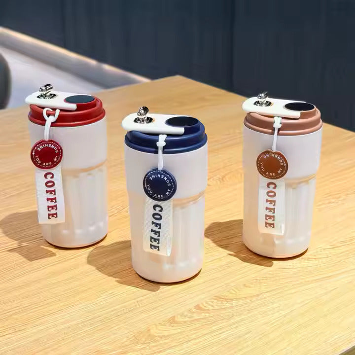 316 Stainless Steel Insulated Cup with temperature display