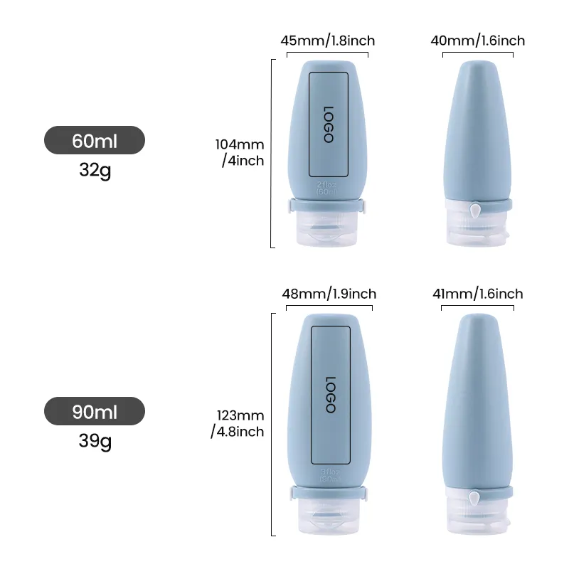 Portable Travel Dispenser Bottle Kit