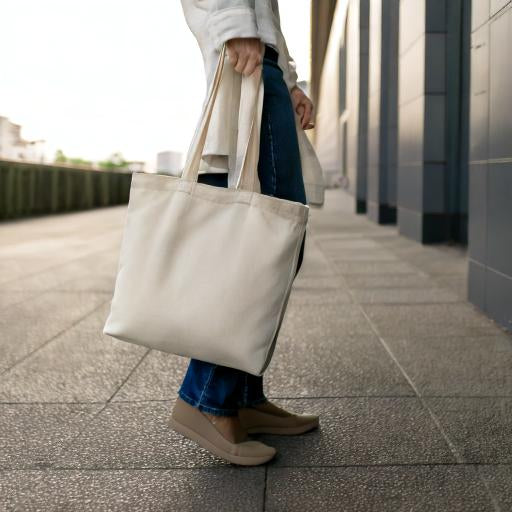 Reusable Canvas Tote Bag