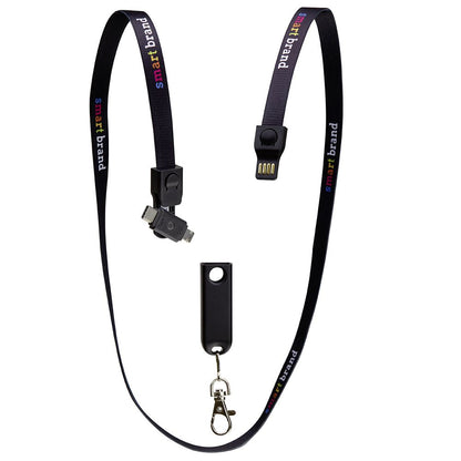 Lanyard 3 in 1 charging cable